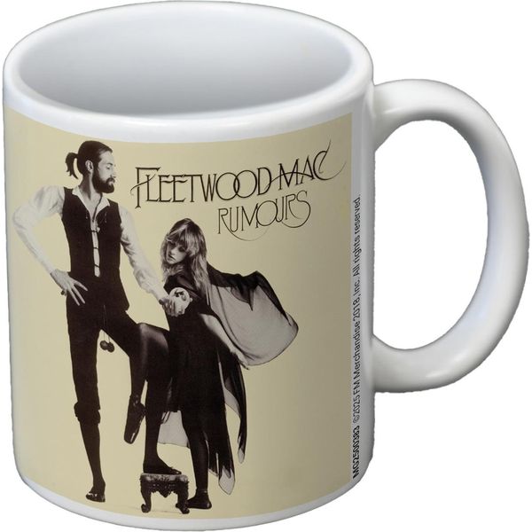 Fleetwood Mac - Tazza Da Caffè "Rumours"" PM12319 (12 Cm X 8,7 Cm X 10,5 Cm) (Bianco/Bianco/Nero/Nero/Crema/Crema)"-image
