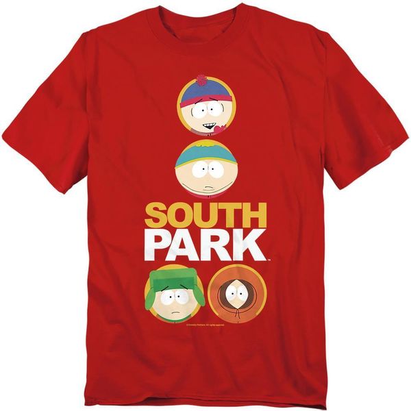 South Park - Maglietta Uomo/Donna Unisex TV20745 (Xxl) (Rosso)-image
