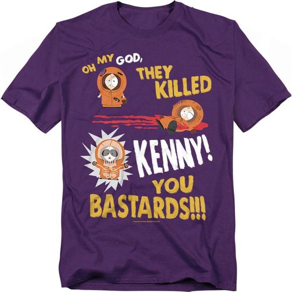 South Park - Maglietta "Dead Kenny"" Per Bambini/Ragazzi Unisex TV20762 (Xxl) (Violetta)"-image