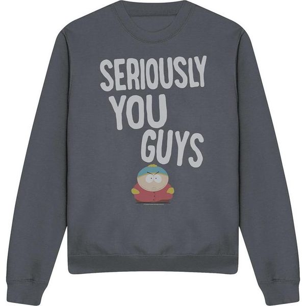South Park - Felpa "I'm Seriously"" FüR Herren/Damen Unisex TV13290 (Xl) (Schwarz)"-image