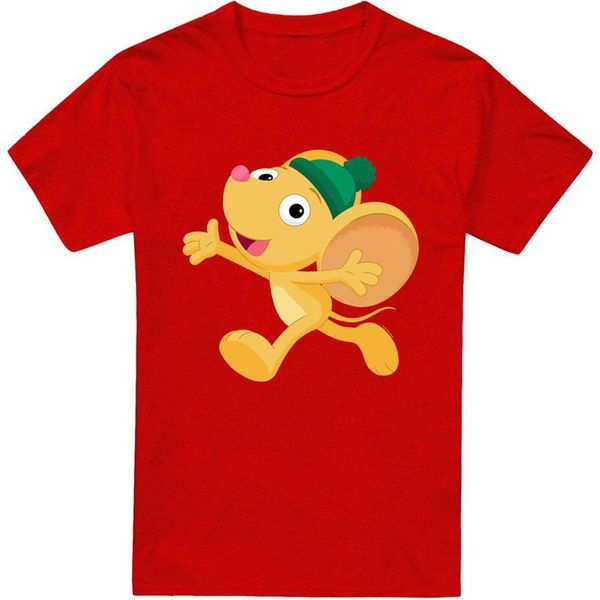 Sesame Street - Maglietta Per Uomo/Donna Unisex, Disegno Natalizio TV21262 (S) (Blu Reale)-image