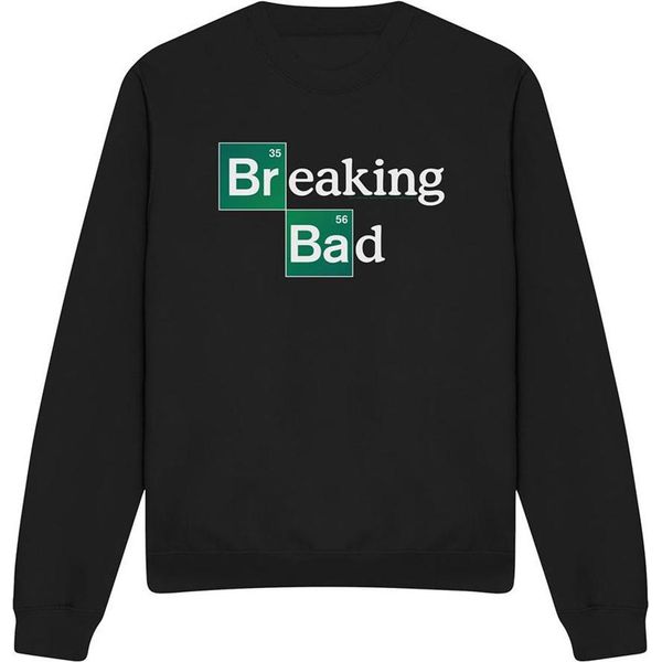 Breaking Bad - Felpa Da Uomo/Donna Unisex TV21318 (Xxl) (Nero)-image
