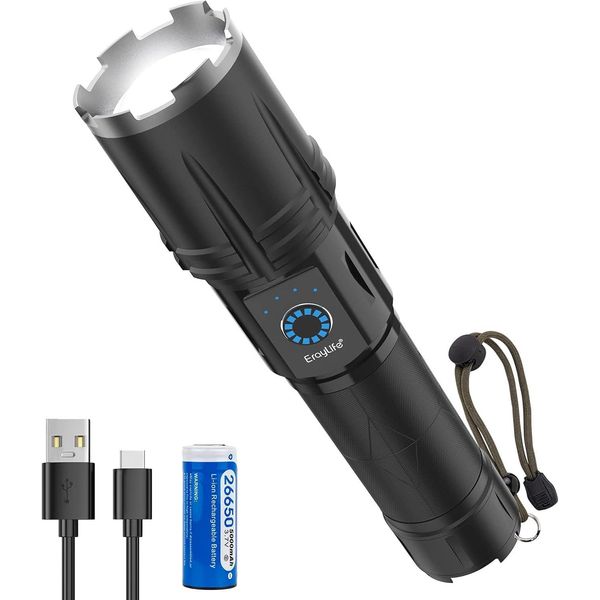 Torcia Led 30000 Lumen Estremamente Luminosa E Potente IP65-image