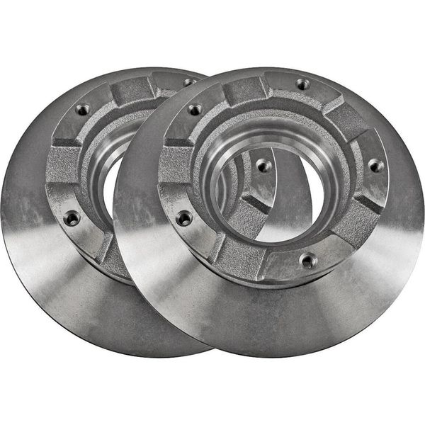 2X Disco Freno Vaico V25-40012 Posteriore Per Ford Transit MK-7 Box 68 7Mm 280Mm-image