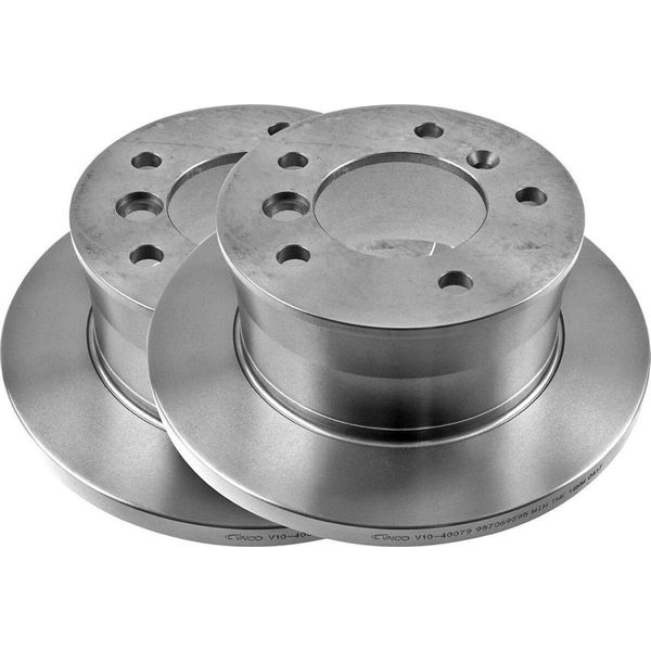 2X Disco Freno Vaico V10-40079 Posteriore Per Vw Lt 28-35 Ii Bus (2DB 2DE 2DK)-image