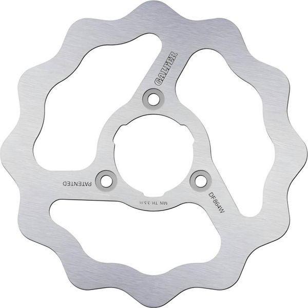 Disco Freno Galfer DF864W Wave® Rigido Posteriore 226X4Mm Per Peugeot Elyseo 125 / 150 Cc-image