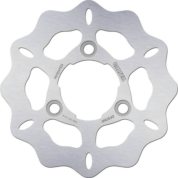 Disco Freno Galfer DF878W Wave® Rigido Anteriore 180X4Mm (2 Necessari) Per Kymco Dink 1 Mxu 0 Irs Dx 0I 4WD Wide 2 R S Maxxer Filly Kxr Sport Lc Agility-image