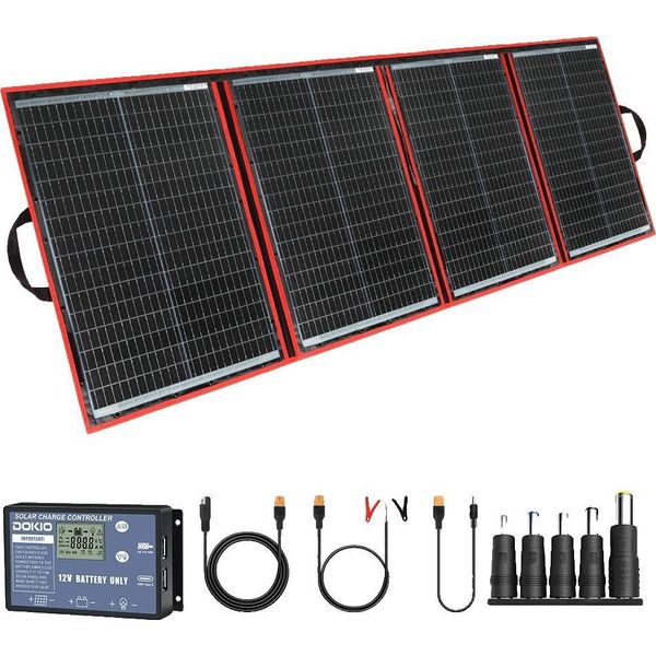 Pannello Solare, Portatile E Pieghevole, Efficiente Generazione Di Energia, 200W-image