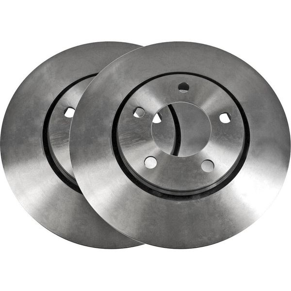 2X Disco Freno Vaico V33-80007 Per Chrysler Voyager Iv (Rg Rs) 38Mm 8 355Kg-image