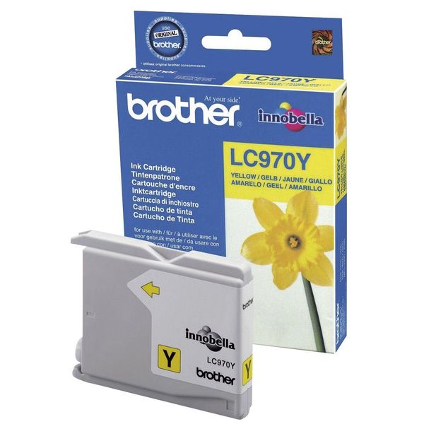 Brother Lc LC970YBP - Cartuccia Di Inchiostro Originale - Giallo - 10 Ml-image