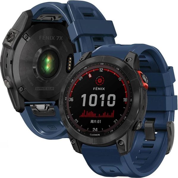 Tech-Protect Iconband Garmin Fenix 3 / 5X / 3Hr / 5X Plus / 6X / 6X Pro / 7X Blu Navy-image