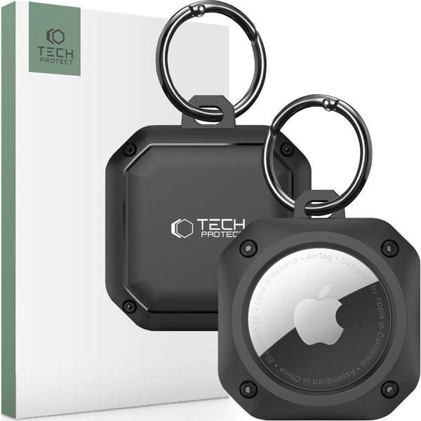 Tech-Protect Rough Pro Apple Airtag Nero-image
