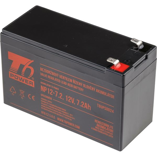 Set Di Batterie T6 Power Per Ibm Ups OP500, Vrla, 12 V-image