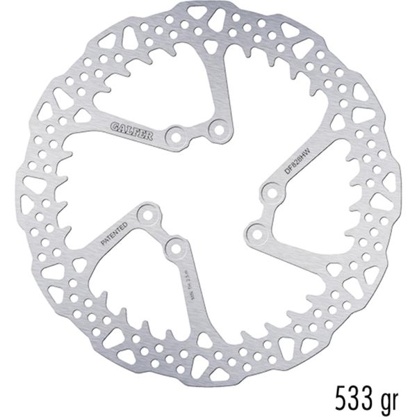 Disco Freno Galfer DF828HW Shark® Rigido Anteriore 270X3Mm Per Tm En F Mx 85 - 660 Ccm Anno 1999 - 2024-image