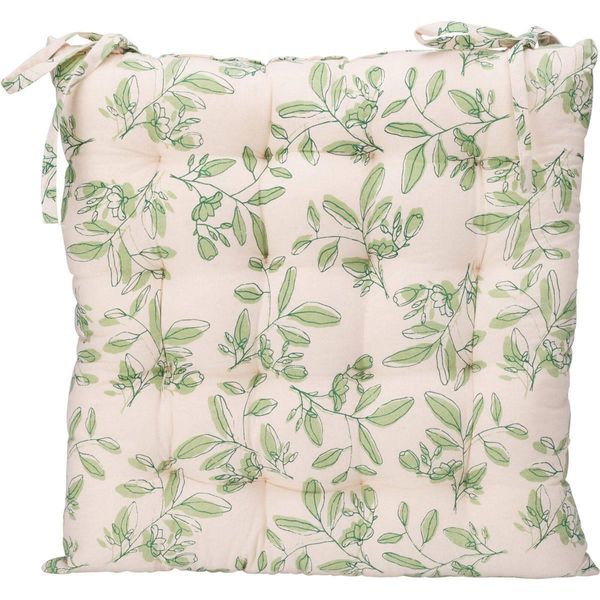 Cuscino Per Sedie Da Giardino Con Motivo Floreale, 40 X 40 Cm, Cotone-image