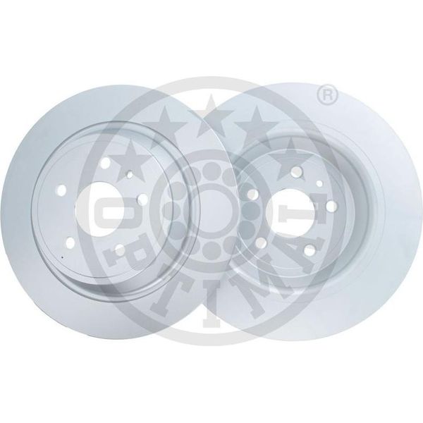 2X Disco Freno Posteriore Optimal Per Veicoli Con Freno Di Stazionamento Elettrico-image