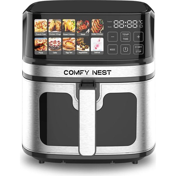 Comfy Nest CN-06160: Friggitrice Ad Aria Digitale Da 1700 W - 8 Litri-image