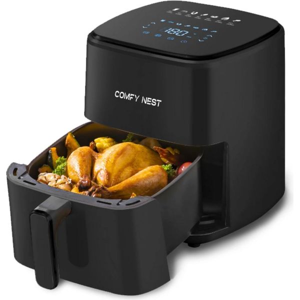 Comfy Nest CN-06191: Friggitrice Ad Aria Digitale Da 1400 W - 5 Litri-image