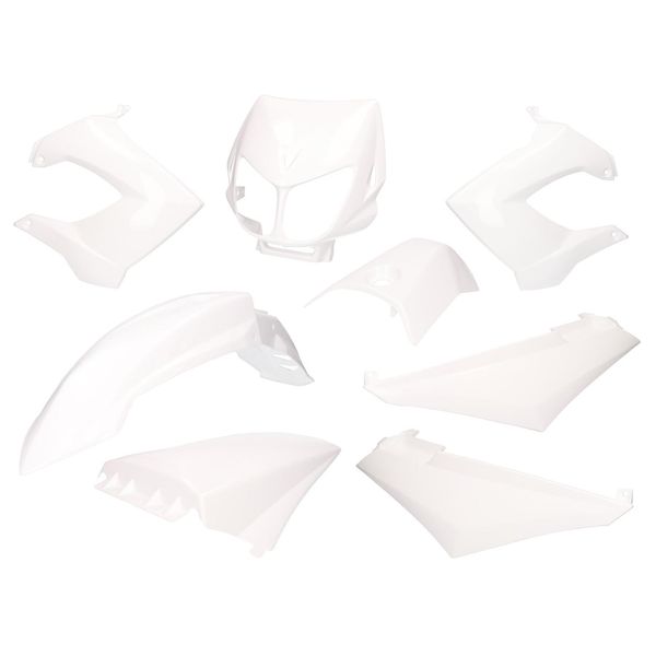 Kit Carenatura Bianca Per Derbi Senda R, Sm X-Treme, Sm Drd-image