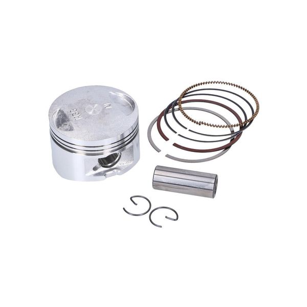 Set Di Pistoni Naraku 125Cc 52,4Mm Per Honda Sh, Nes, Fes, Pes, Keeway Outlook, Tell Logik 125-image