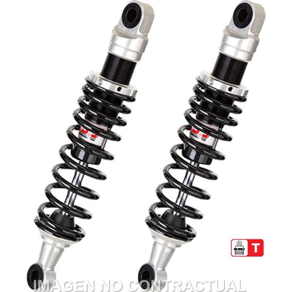 Set Ammortizzatori Posteriori Yss Gas Eco Line Per Kawasaki It 500 Vulcan RE302-310T-05-88-image