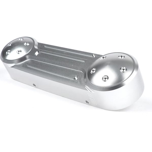 Copriforcellone Moto Nostra Cnc, Argento, Forcellone Dritto Vespa Gt 125 (ZAPM31100), Vespa Gt 200 (ZAPM31200), Vespa Gt 60 (ZAPM45102), Vespa Gt L 125 (ZAPM31101), Vespa Gt L 200 (ZAPM31200), Vespa Gts 125 (ZAPM31300, ZAPMA3100), Vespa Gts 125 I.E. Supe-image