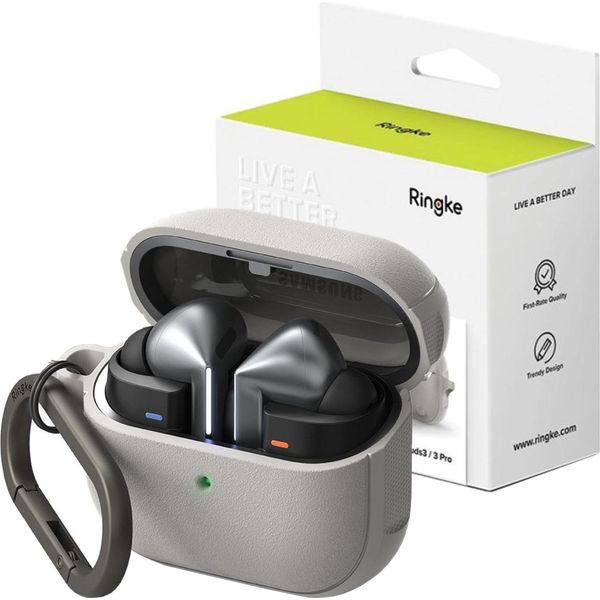 Ringke Onyx Magnetic Magsafe Samsung Galaxy Buds 3 / 3 Pro Grigio Caldo-image