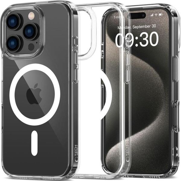 Tech-Protect Flexair Hybrid Magsafe Iphone 16 Pro Clear-image