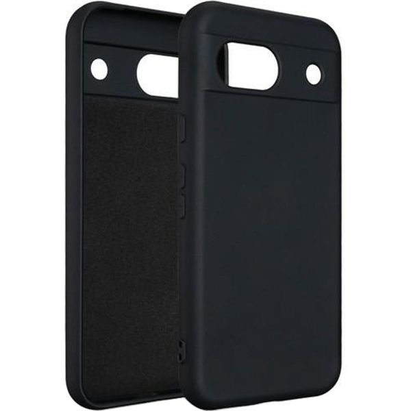 Beline Etui Silicone Google Pixel 8Aczarny/Black-image