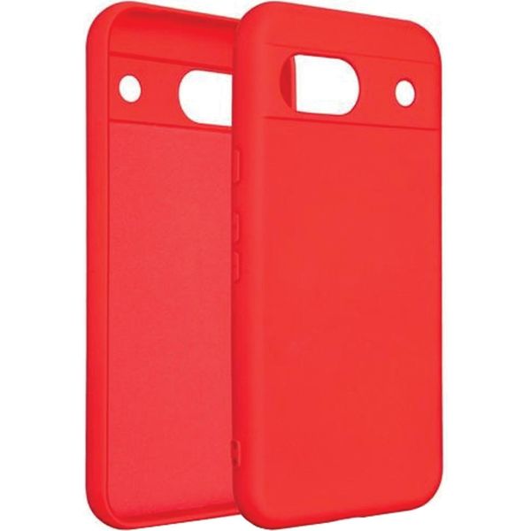 Beline Etui Silicone Google Pixel 8Aczerwony/Red-image