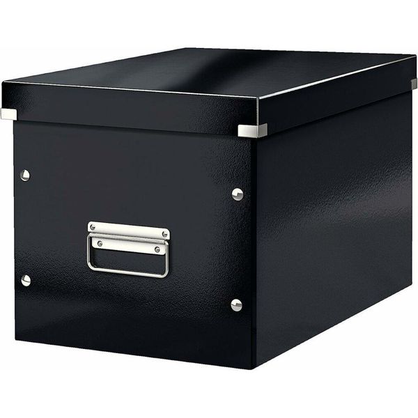 Leitz 6108-00-95 Contenitore Click & Store 30,0 L Nero 32,0 X 36,0 X 31,0 Cm-image