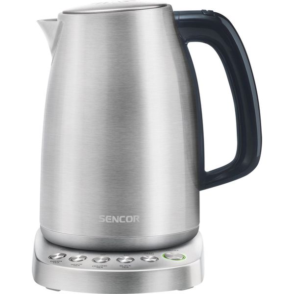 Sencor Swk 1796SS Bollitore Elettrico, 1,7 L, Potenza 2200 W, Acciaio Inox, Temperatura Regolabile-image
