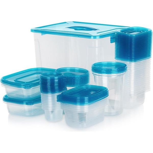 Contenitori Per Alimenti Con Coperchio 50 Pz.-image