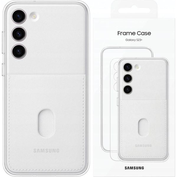 Etui Samsung Ef-Ms911Cw S23 S911BiałY/Copertura Con Cornice Bianca-image