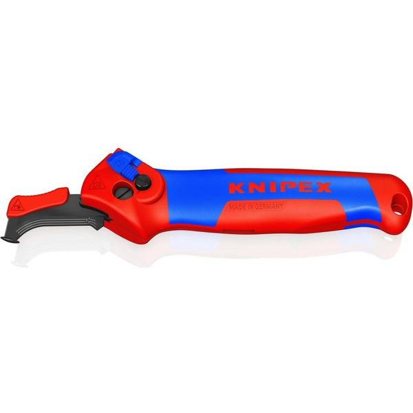 Knipex 16 50 145 Sb Knipex-Werk Cable Stripper Suitable For Round Cable 7 Mm (Max)-image