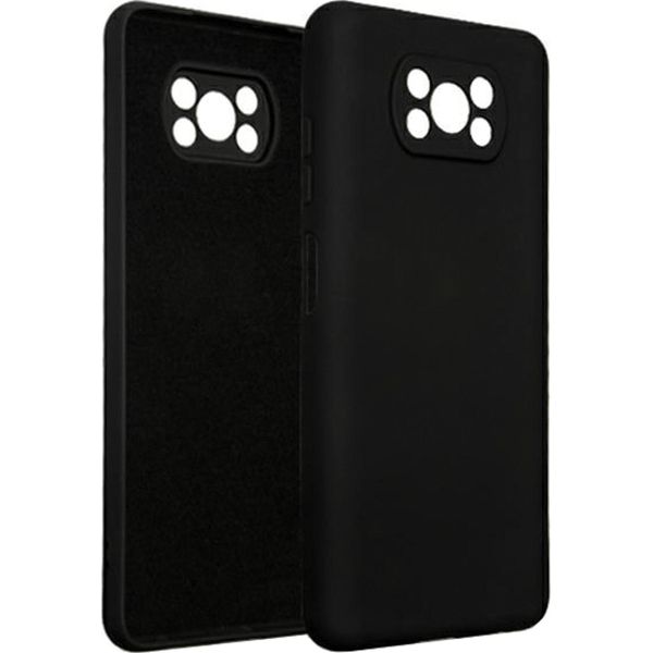 Beline Etui Silicone Xiaomi Poco X3 Proczarny/Black-image
