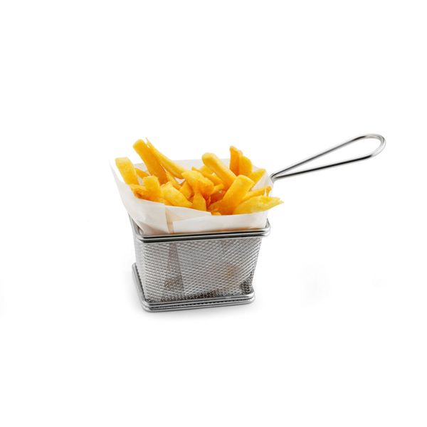 Portamerenda Karl Weis, Quadrato, Acciaio Inox, 19 X 8 X 12 Cm-image
