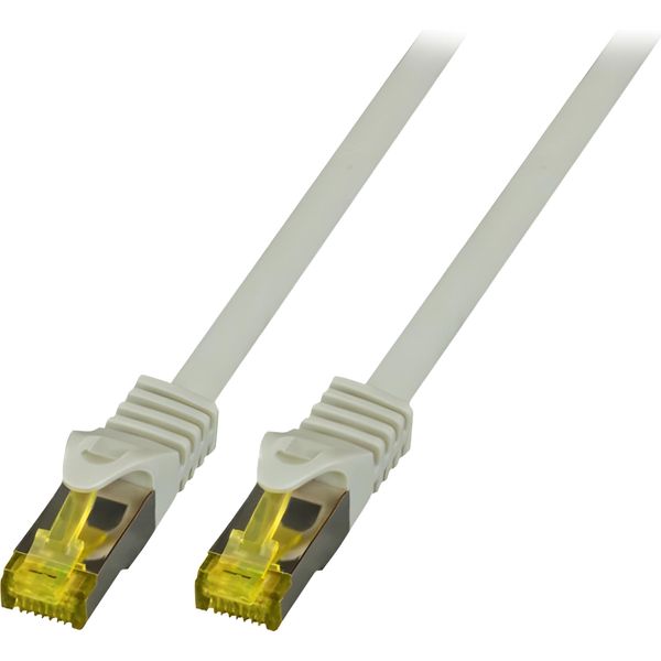 Efb MK7001.0,25G Efb RJ45 Patchkabel S/Ftp,Cat.6A,Lszh,Cat.7 Rohk.,0,25M,Grau-image