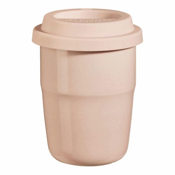 Asa Thermo Mug Rosa, Coperchio Rosa D. 8,5 Cm, H. 12,4 Cm, 0,2 L., A Doppia Parete-image