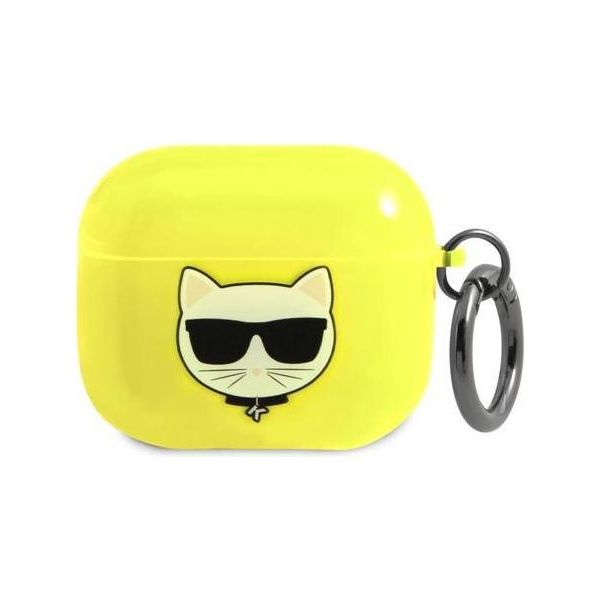 Karl Lagerfeld Kla3Uchfy Airpods 3Cover ŻółTy/Yellow Choupette-image