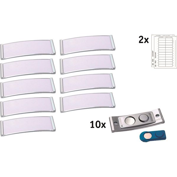 Badgepoint Nome Scudo Polar POL20MA66-10DR 68X22Mm E.St 10St.-image