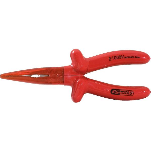 Ks Tools 1171718 Round Nose Pliers Straight Tool Steel 200 Mm-image