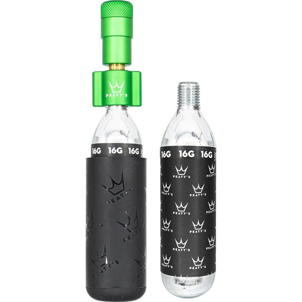 Gonfiatore Per Pneumatici Holeshot CO2 - Strada E Ghiaia (16 G) - Emerald-image