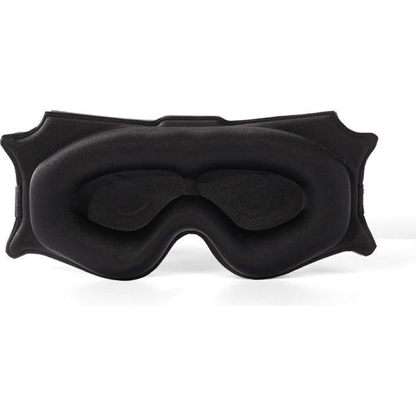 Inf Mascherina Per Dormire Sagomata 6D - Massimo Comfort E Oscurità Nero-image
