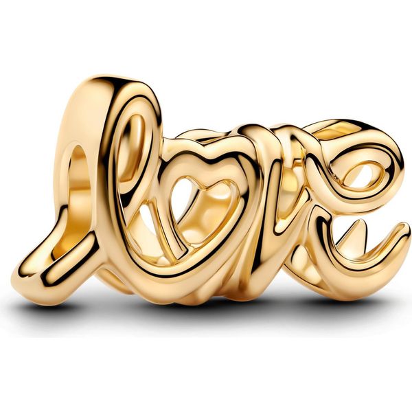Pandora Moments Charm Letteratura D'amore Placcato Oro 763055C00-image