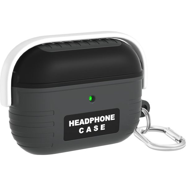Inf Custodia Protettiva In Silicone Per Apple Airpods 3 Grigio Scuro-image