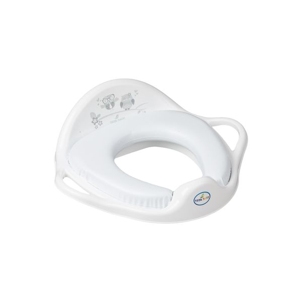 Tega Baby Riduzione Per Wc Morbido Gufo Bianco-image