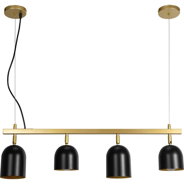 Lampada Toolight App1031-4Cp Black-image
