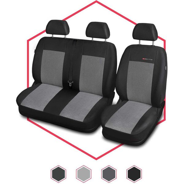 Coprisedili Auto Coprisedili Universali Auto 1+2 Bus Per Volkswagen Transporter T4-image