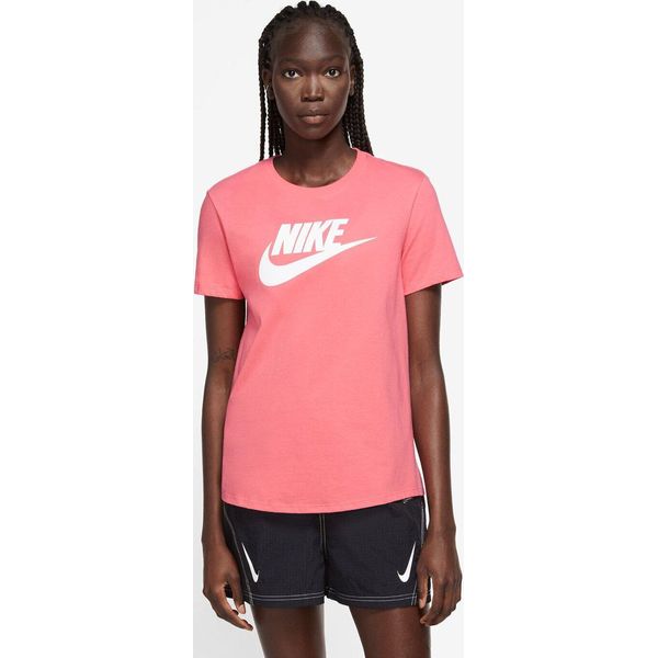 Nike W Nsw Tee Essntl Icn Ftra 894 Mare Corallo / Bianco 894 Mare Corallo / Bianco Xs-image